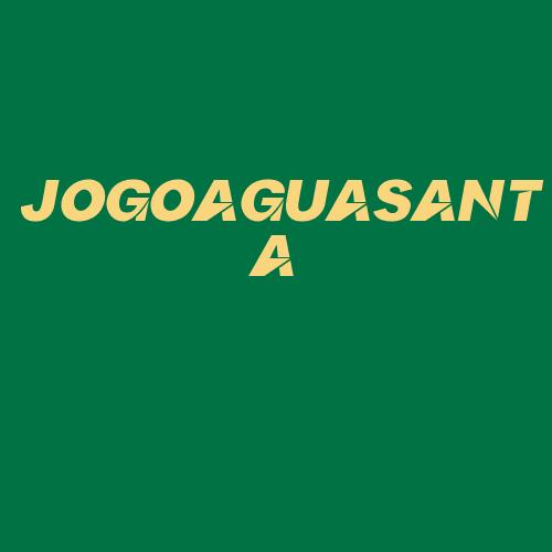 Logo da JOGOAGUASANTA